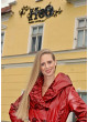 Dámska Bunda červená Diana - 5039.3