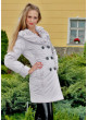 Dámska bunda biela Flora - 5043.3 K