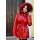 Dámska bunda červená Anica - 5085.3C1