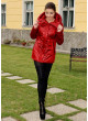 Dámska bunda červená Kamila - 5105.3c2 Dámska bunda červená Kamila - 5105.3c2